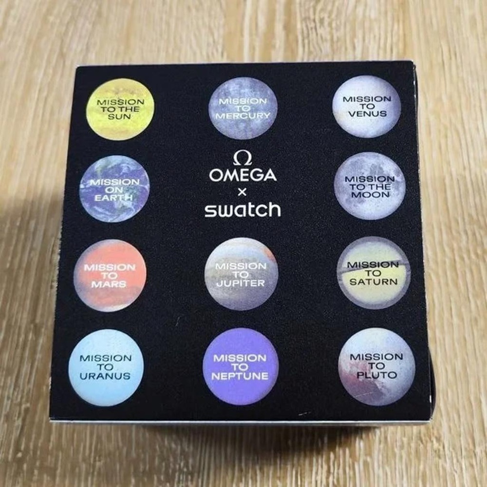 omega X Swatch Swatch MoonSwatch Bioceramic Mission To Mercury Watch